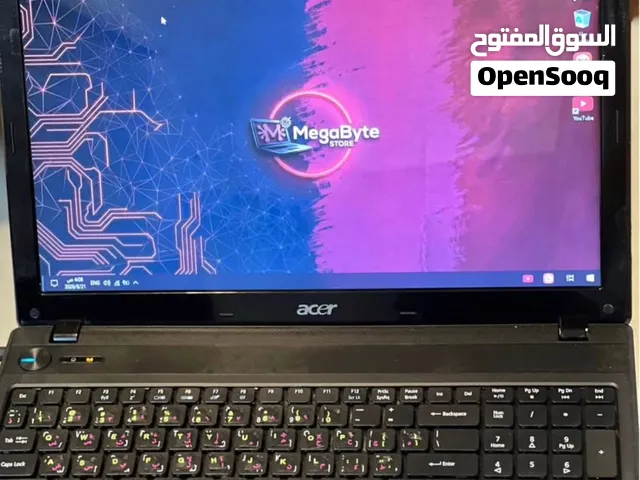 لاب توب Acer بشاشة كبيرة 15.6 أنش – خيار اقتصادي وعملي جداً للدراسة والأعمال اليومية!
