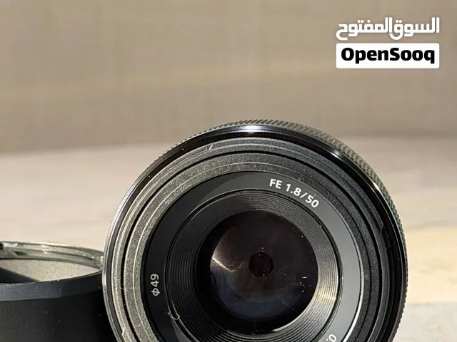 عدسه Sony FE 50mm f/1.8 مستعمله شي بسيط كل الجديده