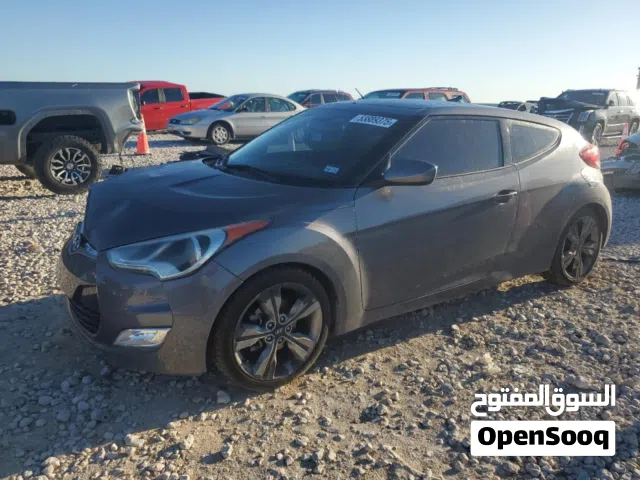 Hyundai Veloster 2017 Gray 1.6L Full Option  Panoramic Tarbo Vcc paper American space