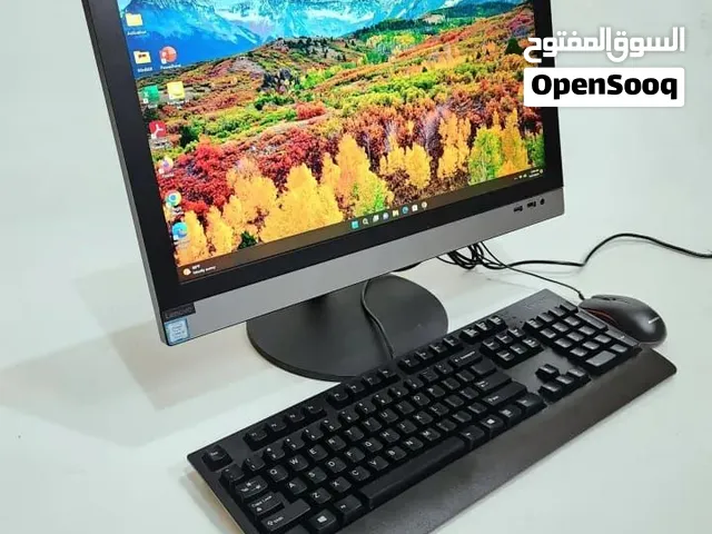 Lenovo AIO PC 8th Generation i3- RAM 4GB- SSD 256 GB,Wifi webcam 20 screen windows 11