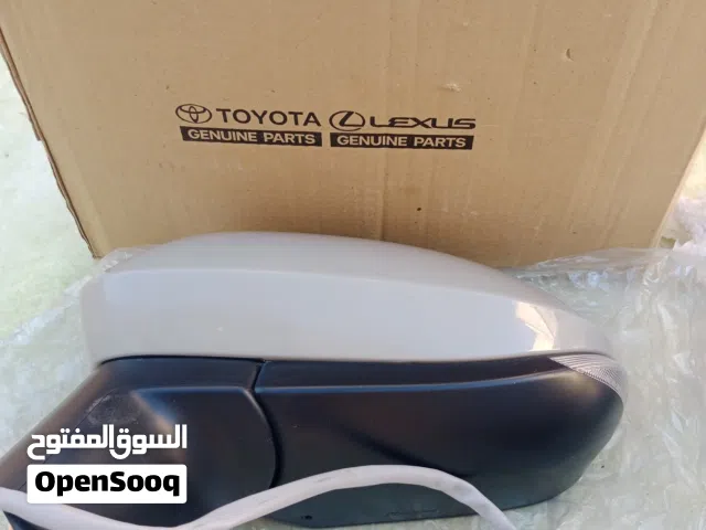 مراية جانبية تويوتا كورولا جهة السائق جديدة بالكرتون وكاله فيش ب فيش موديل 2024 السعر 50قابل للتفا