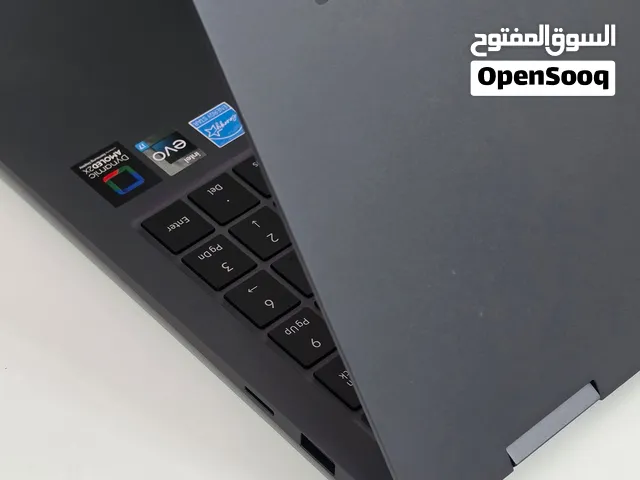 لابتوب سامسونج بشاشه تتش 360 بموصفات جدا عاليه Core i7 Ram 16GB ddr5 1000GB ssd
