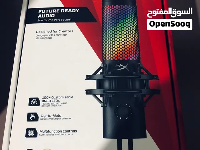 HyperX QuadCast 2 S USB Mic  مايك هايبر اكس كوادكاست 2 إس (Streaming/Gaming)