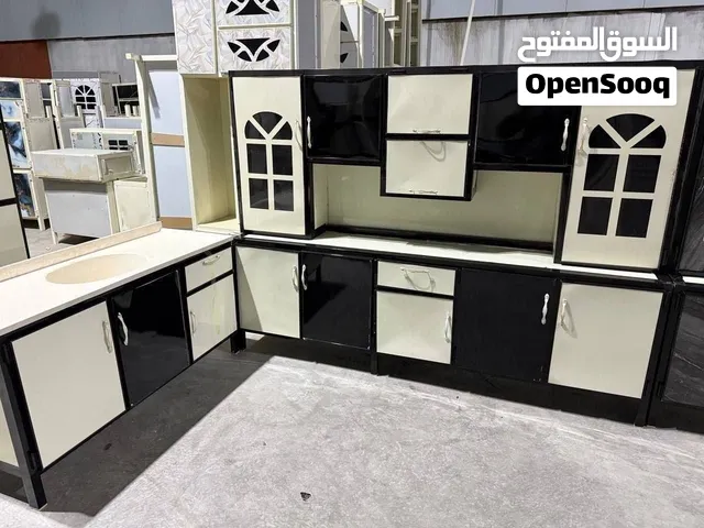 كاونتر المنيوم سوكي قياس مترين ونص وسنك متر ونص مرمر