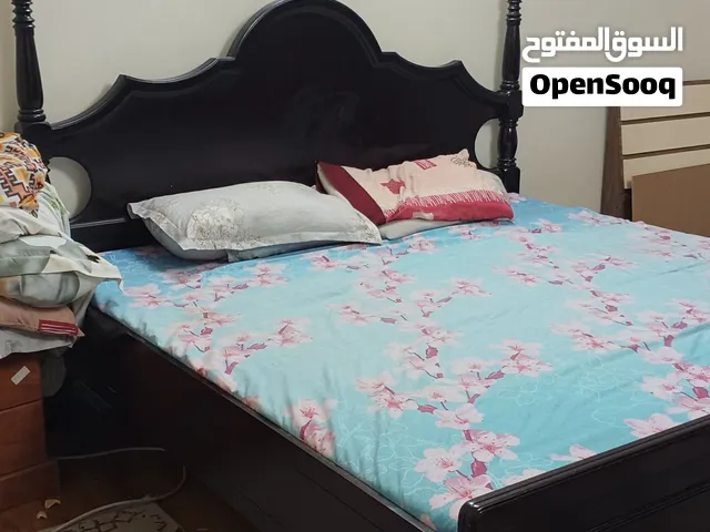 Free Delivery - Wooden King Size Bed Frame with Mattress – 200x200