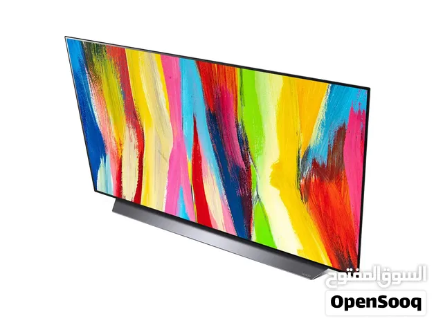 تلفزيون ال جي OLED evo مقاس 48 بوصة من سلسلة C2 مع 4K HDR ونظام التشغيل webOS22 ومزودة بتقنية ThinQ
