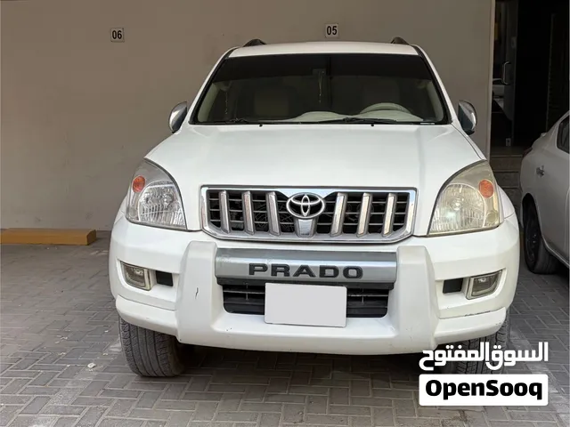 Toyota Prado 2008 GCC White Color