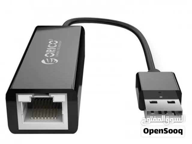 مُحوّل USB 3.0 إلى إيثرنت جيجابت (LAN) من ORICO (طراز( UTJ-U3)يُعد مُحوّل ORICO USB 3.0 إلى LAN حلاً