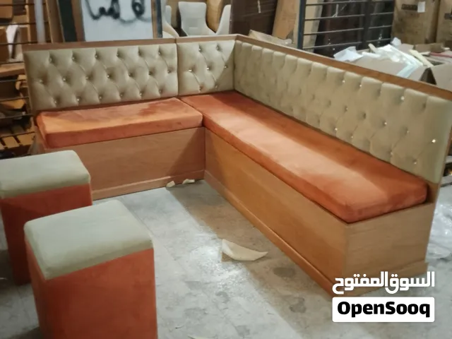 طقم كورنر خشب لاتية بالكامل