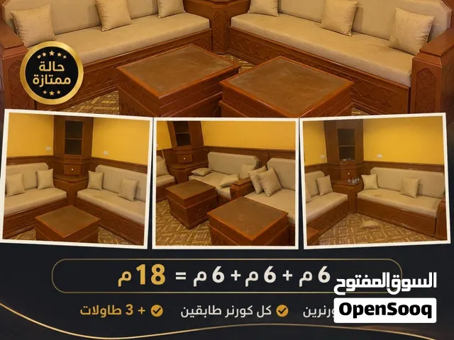 كراسي فخمه للمجالس العامه والشيوخ والاستراحات 18 م موجوده في لوى