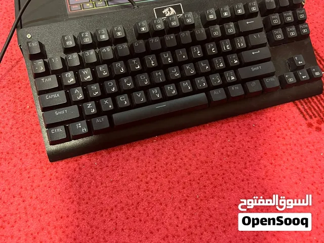 ماوس وكيبورد Redragon للبيع – نظافة 95%