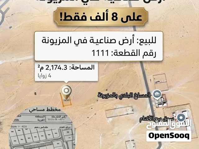 ارض صناعية في المزيونة