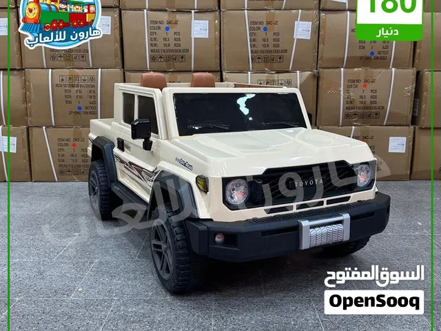 سياره شاص تويوتا ( جامبو ) 4 ماتور تناسب من عمر 1 الي 12 سنوات حسب حجم الطفل