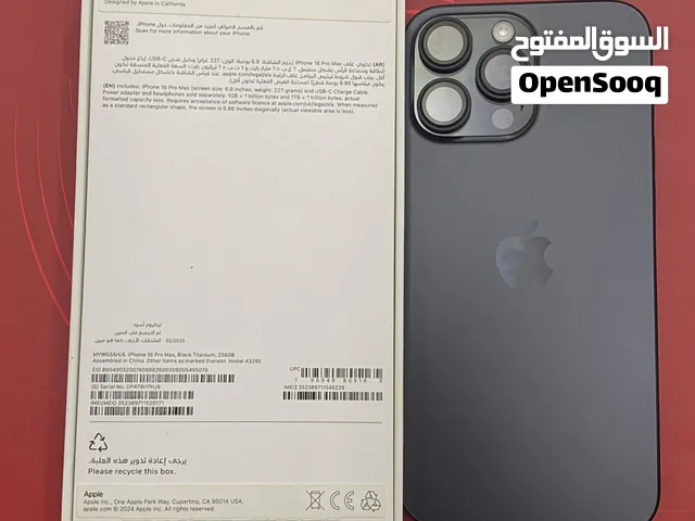 Iphone 16pro Max 256gb