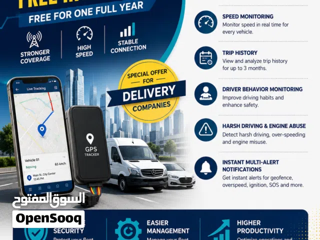 Smart GPS Vehicle Tracking No Monthly Fees • Free 4G SIM & Internet Included