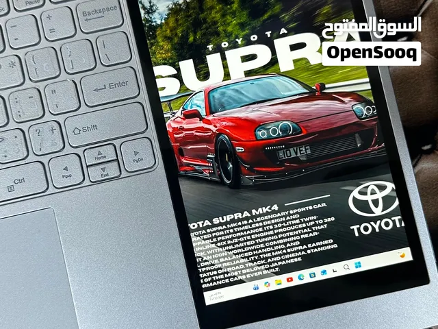 لابتوب hp مستعمل شي قليل نضافة 99٪ windows 11