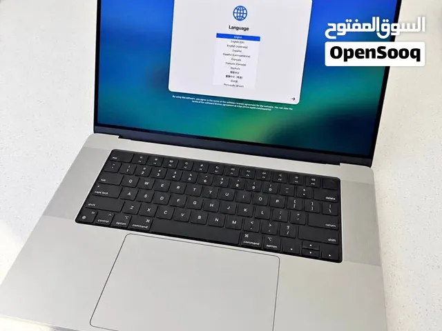 MacBook Pro M1 Pro 16 inch silver ماك بوك برو M1 Pro 16 inch سلڤر