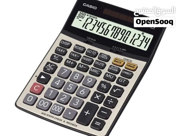 للبيع آله حاسبه كاسيو مكتبيه أصليه موديل  CASIO DJ-240D Plus