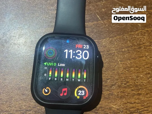 Apple watch 11 Black 46 m ابل واتس 11 46 مل اسود استعمال شهرين ونص