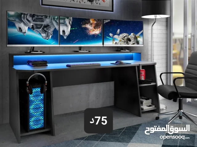 مكتب طاولة جيمنج مميزة بعدة الوان وقياسات توصيل مجاني اطلبها الأن