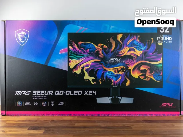MSI MPG 322UR QD-OLED X24 Monitor