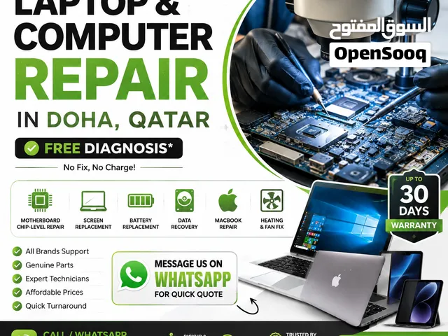 MicroFix Computer – Professional Laptop & Computer Repair in Doha, Qatar