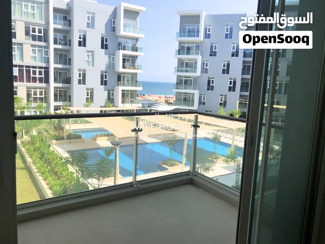 1 Bedroom Pool View Apartment for Rent in Al Mouj - شقة بغرفة نوم واحدة للإيجار في الموج