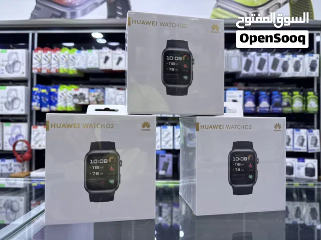 Huawei Watch D2 ساعة هواوي الطبية تخطيط القلب تتبع شامل للصحة أكثر من 80 وضعاً رياضياً نمط الحياه