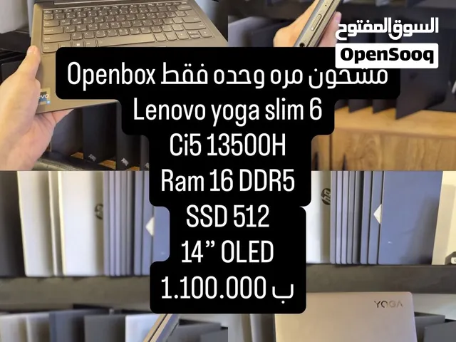Lenovo yoga slim 6i اوبن بوكس