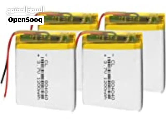 بطاريات ليثوم بانواع مختلفة للاجهزة الالكترونية Lithium Polymer Battery 3.7V