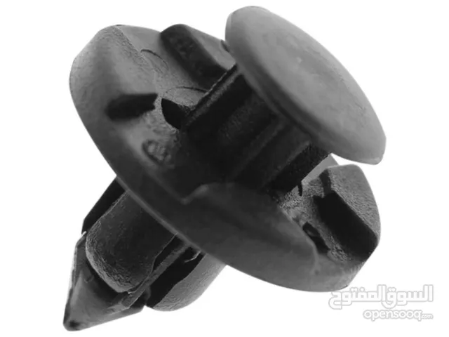 100pcs bumper clips 8mm plastic rivet fastener mud flaps fender push