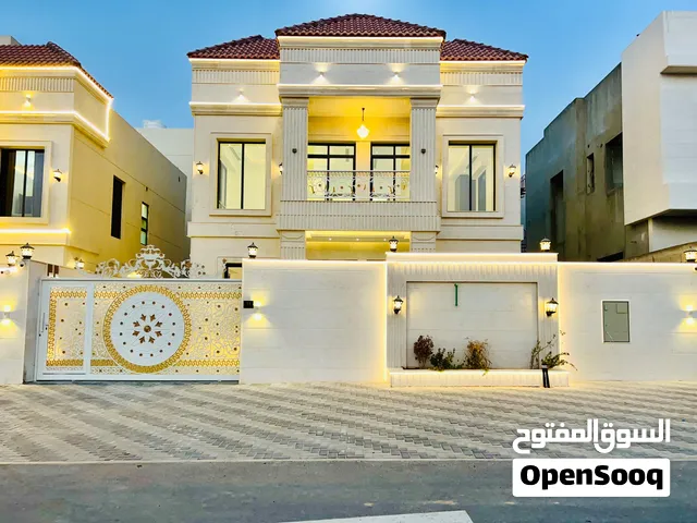 فيلا أول ساكن بالحليو 1 عجمان، 5 غرف ماستر، مجلس وصالتان، 7 حمامات، حوش ومطبخان، 120 ألف على 4 دفعات