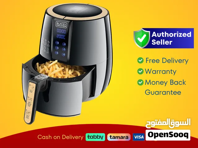 Black+Decker 4L Digital AeroFry Air Fryer, AF400