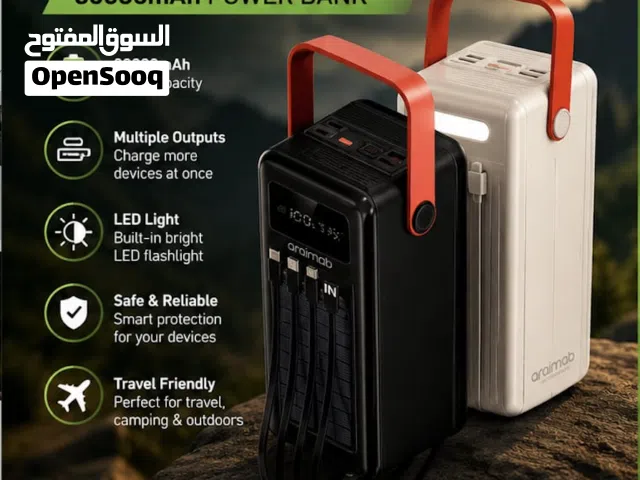 Solar PowerBank 80K mAh