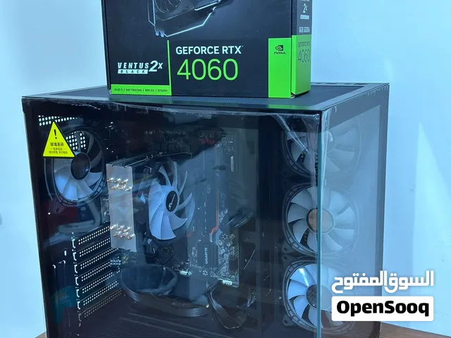 i7 12700f مع كرت شاشة جديد 4060 للبيع