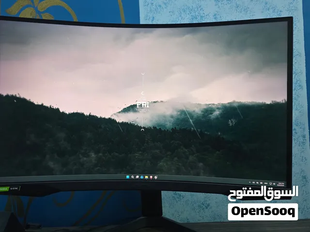 Samsung Odyssey G7 27 QLED gaming monitor - VA, 1440p, 240Hz, 1000R curved.