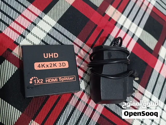 HDMI Splitter UHD 4K×2K andHDMI Switch 3×1 — 3 مداخل HDMI