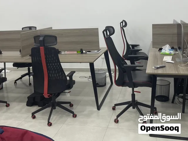 Complete Office Desk Setup – 2 Workstations + Executive Manager Desk