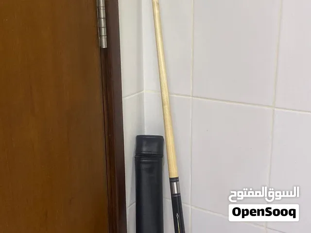 كيو بليارد وشنطة مع بعض نظيفين جداً