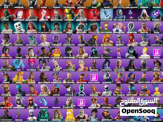 حساب فورت نايت نادر اساسي take the l