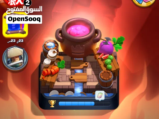 حساب كلاش رويل شبه ماكس كل الابطال مفتوحين ما عده 6 ملوكك  + مضاهر ابراج ثنين وتعابير هواي ونادرات