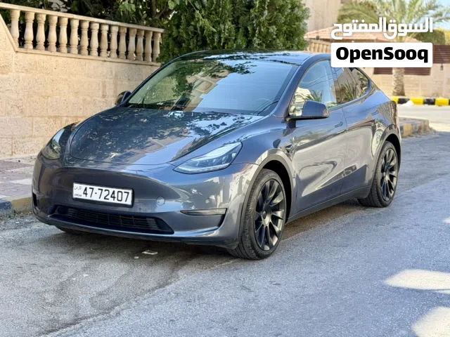 تيسلا Y 2022 فحص كامل LONG RANGE بسعر مميز كاش واقساط بدفعه 2000 دينار