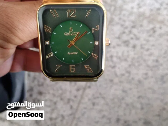 خاتم مذهب وساعة يد كالكسي GALAXY وكاله وكمان ساعه ثانيه السعر نهائي 15 دينار