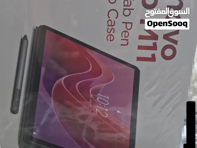 Lenovo Tab M11 يدعم شريحة 4G LTE: للاتصال بالإنترنت في أي مكان بدون الحاجة للـ Wi-Fi. السعة والذاكر