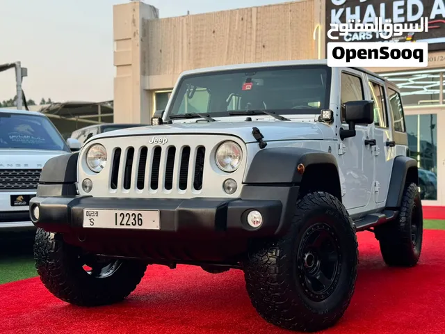 جيب رانجلر  Limited Sport 2018 خليجي بدون صبغ بحالة الوكالة التامة وسعر عرض ممتاز.