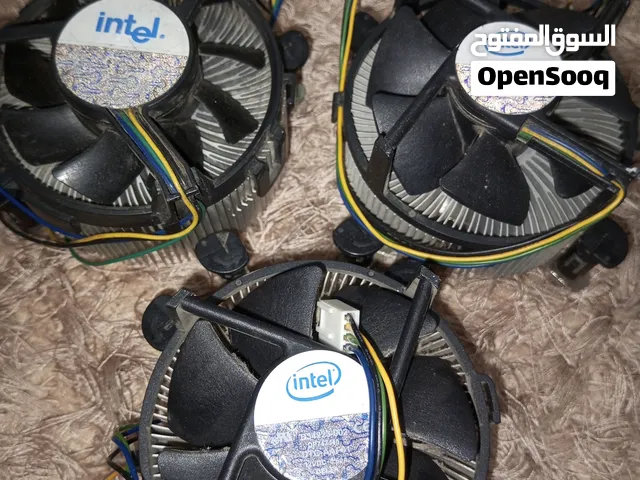 مراوح إنتل للتبريد ممتازين ومراوح من نوع Deepcool مع إضاءة RGB + قارئ وناسخ أقراص كمبيوتر داخلي LG