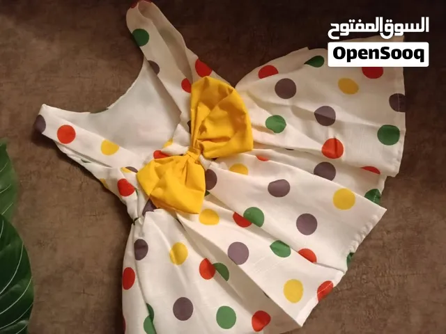 فستان اطفالي جديد شيك جدا متوفر 3مقاسات