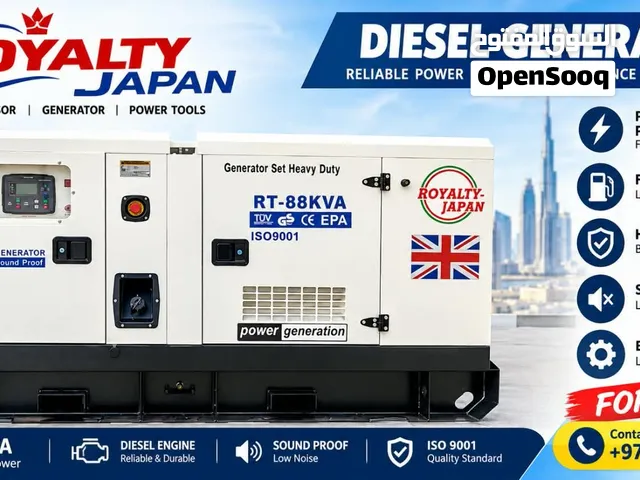 Royalty Japan Generator 88Kw