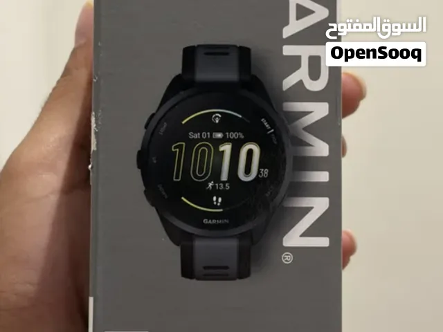 ساعة كارمن فورنر garmin forerunner 165 شبه جديد .... التفاصيل بالاسفل