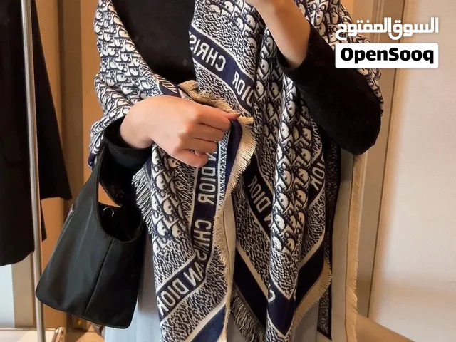 D wool blend shawl scalf